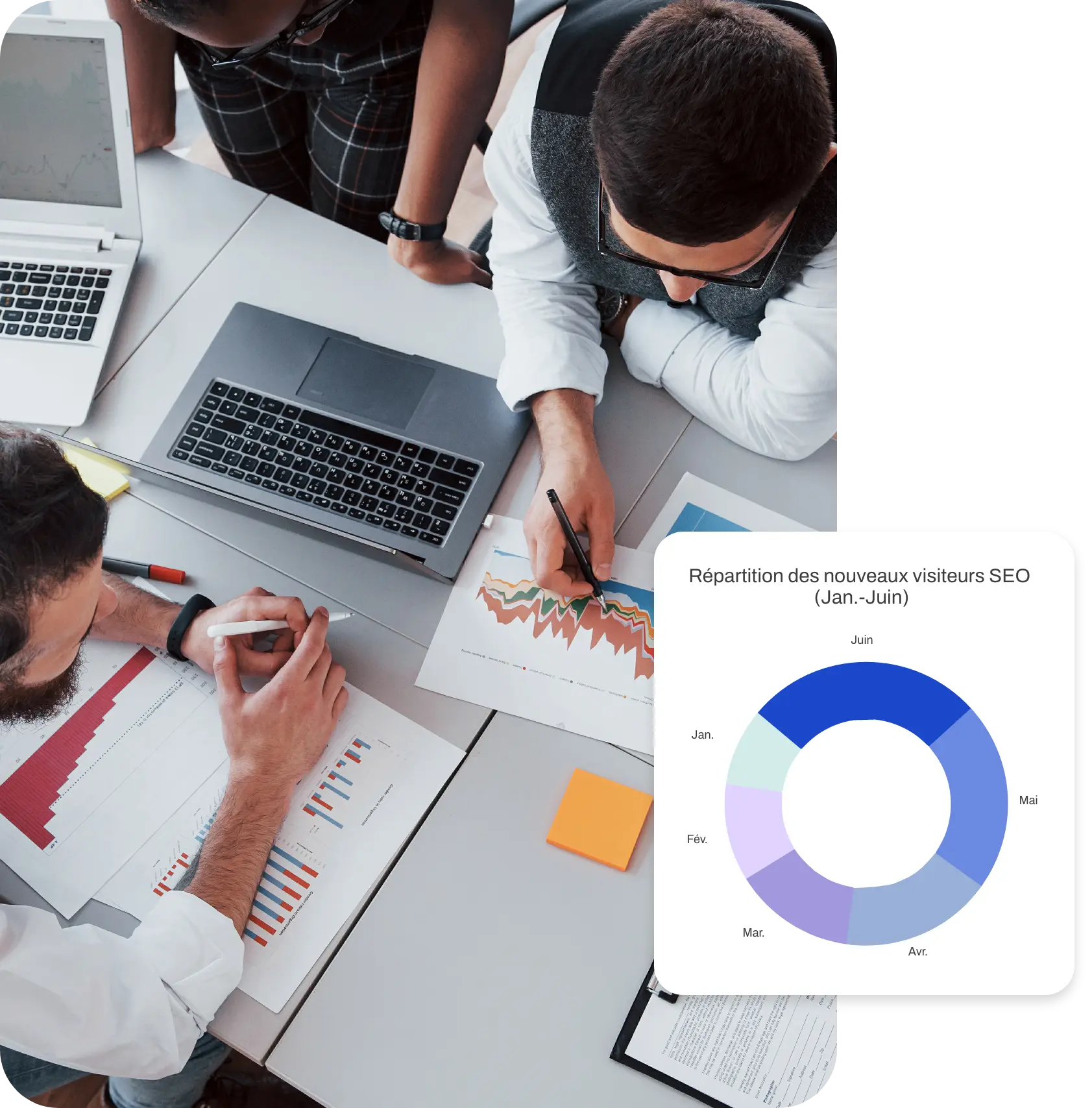 SEO analytics dashboard